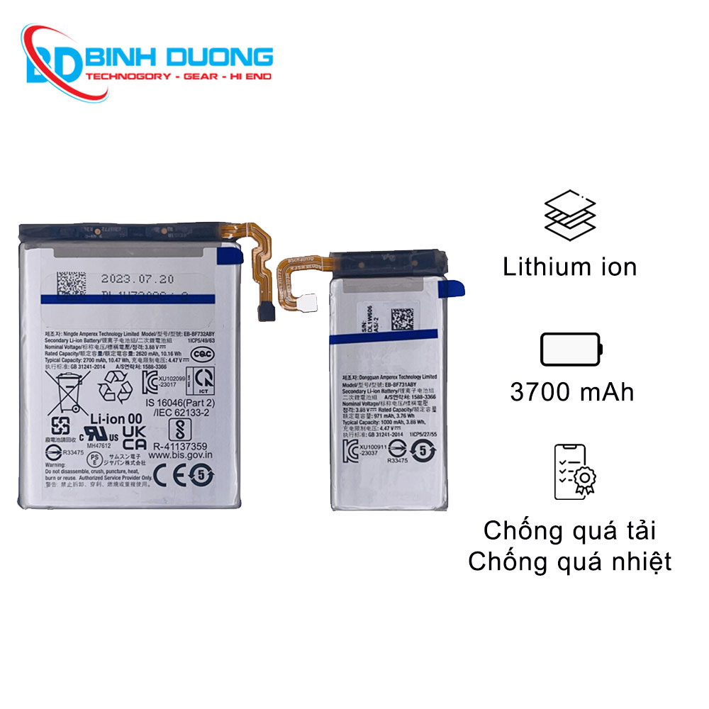 Thay pin Samsung Z Flip 5