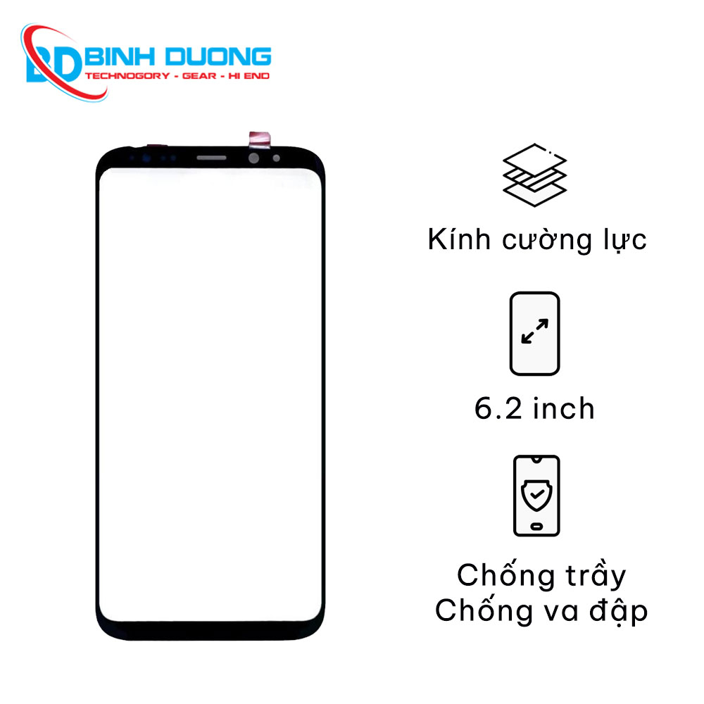 Thay mặt kính Samsung S8 Plus