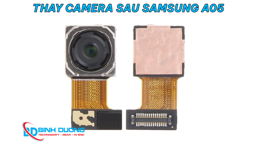 Thay camera sau Samsung A05