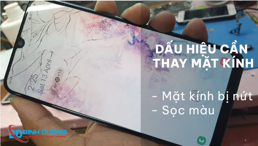 Thay mặt kính Samsung A50s