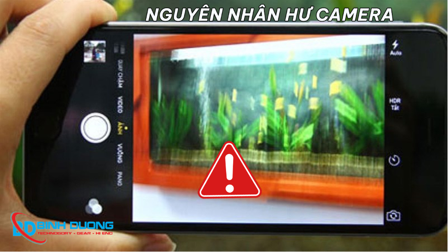 Nguyên nhân gây hư camera Samsung Note 10 Lite