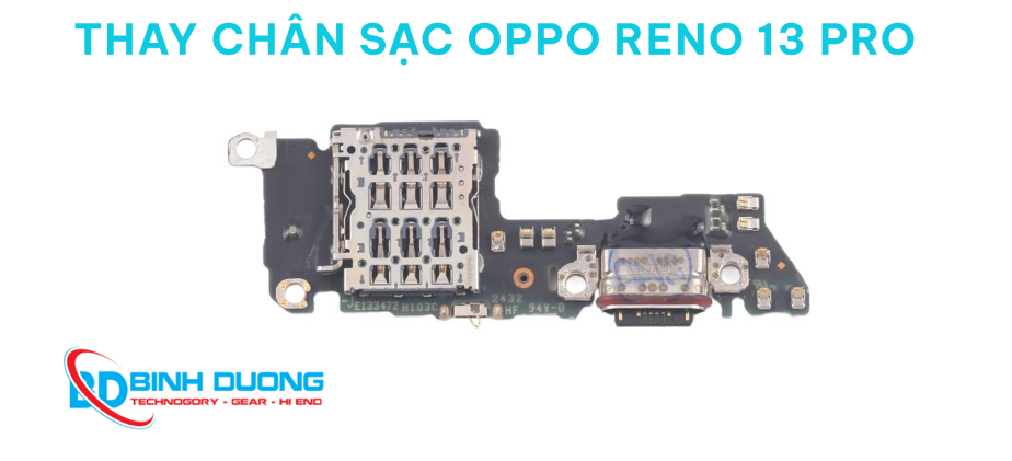 Thay chân sạc OPPO Reno13 Pro