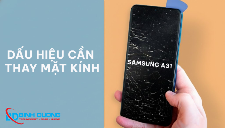 Thay mặt kính Samsung A31