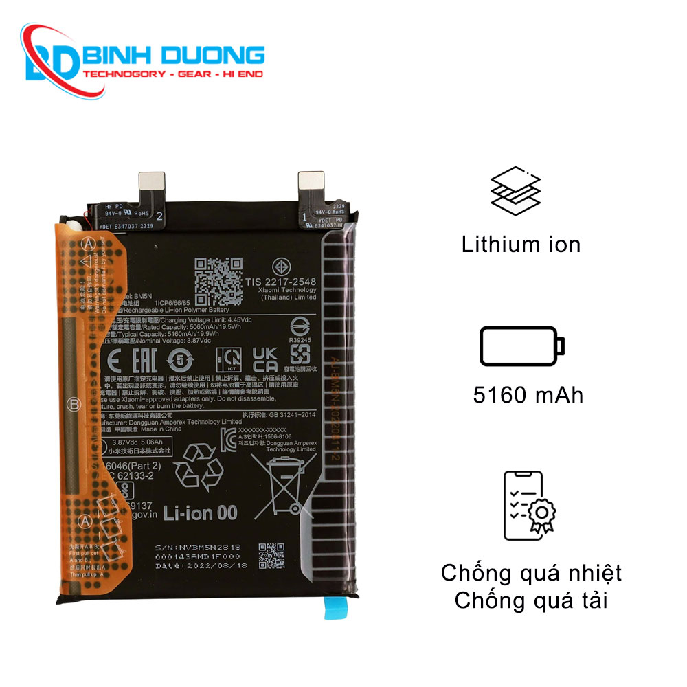 Thay pin Xiaomi POCO F5 Pro