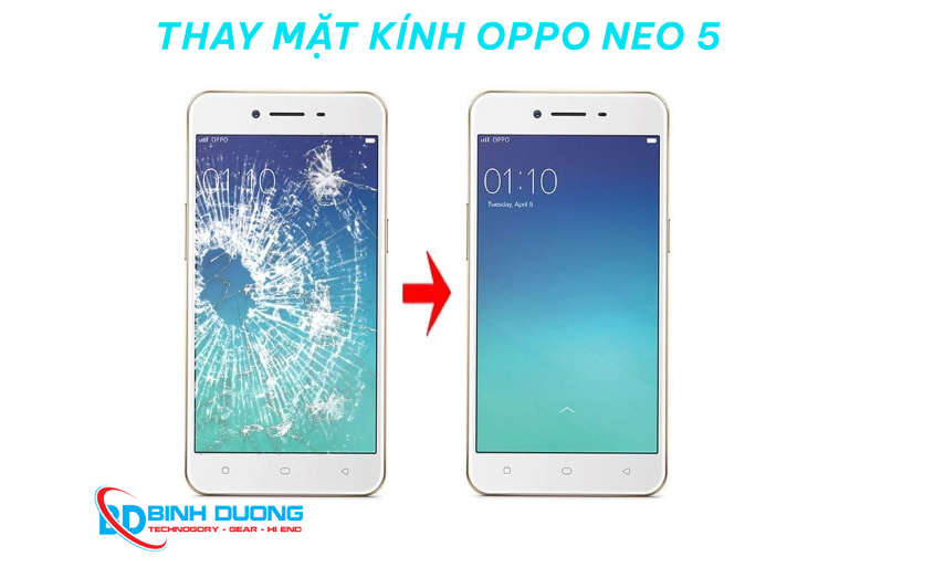 Thay mặt kính Oppo Neo 5