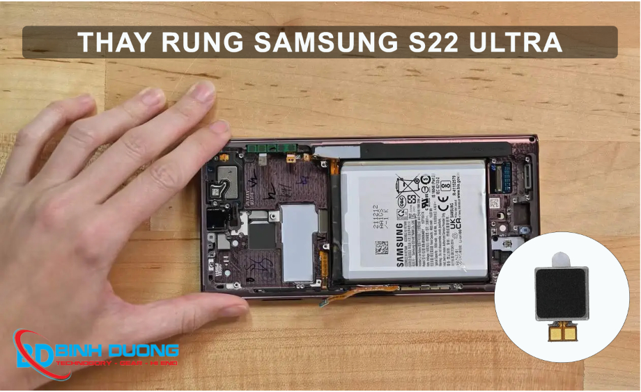 Thay rung Samsung S22 Ultra