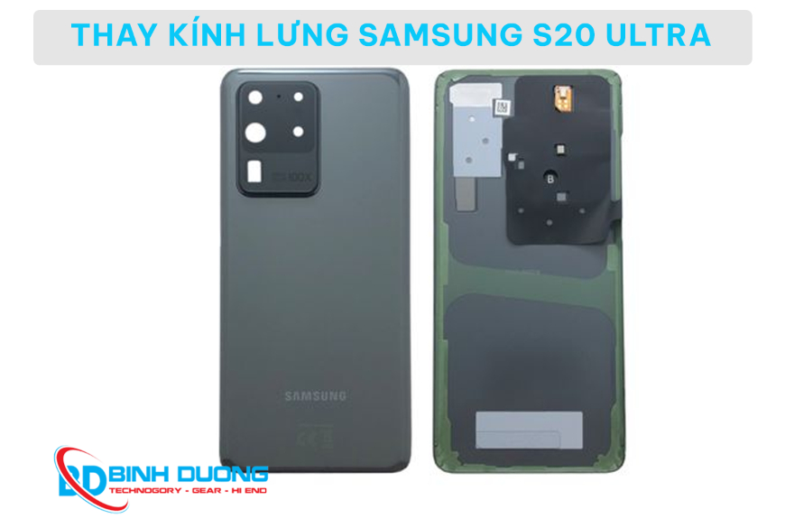 Thay nắp lưng Samsung S20 Ultra
