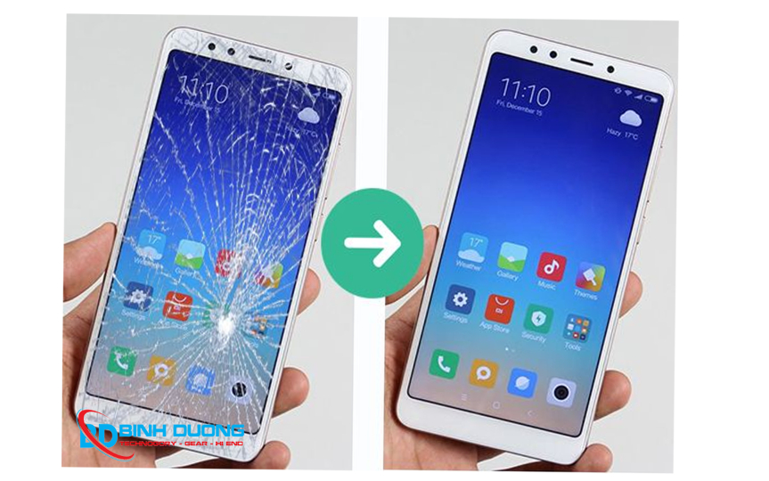 Thay mặt kính Xiaomi Redmi Note 14 Pro