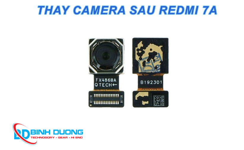 Thay camera sau Xiaomi Redmi 7A