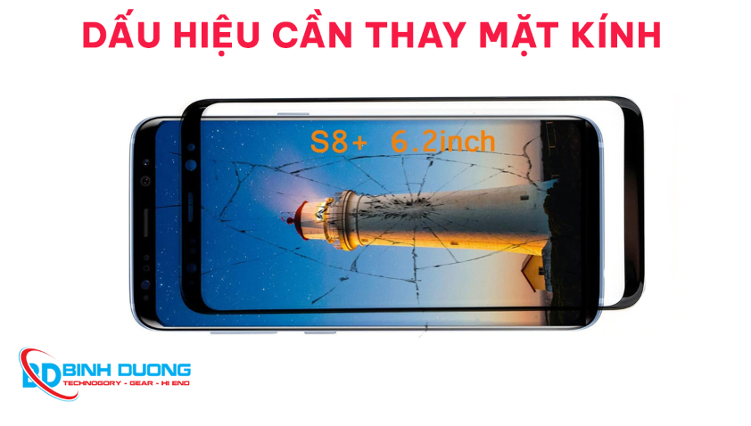 Thay mặt kính Samsung S8 Plus