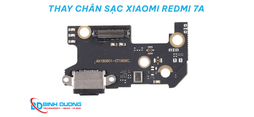 Thay chân sạc Xiaomi Redmi 7A