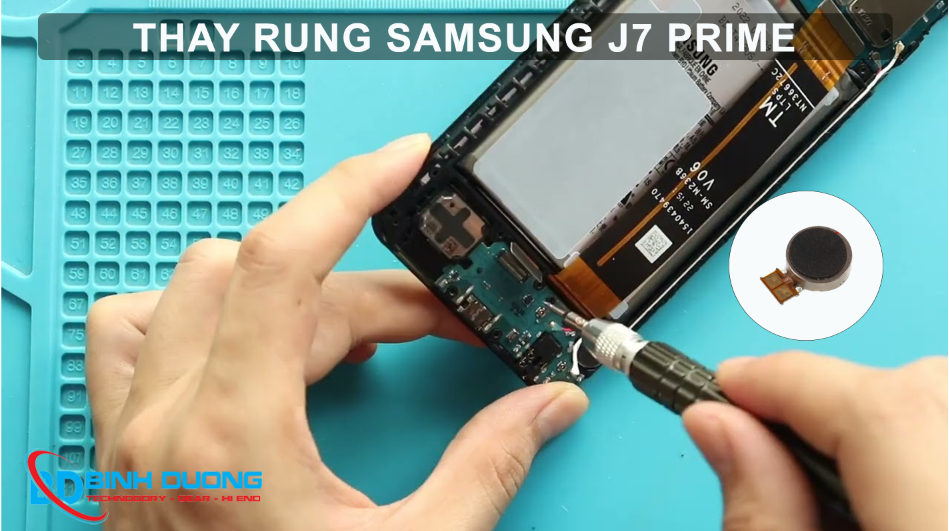Thay rung Samsung J7 Prime