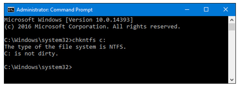 Kiểm tra và sửa lỗi ổ cứng bằng lệnh chkdsk trên Windows 10