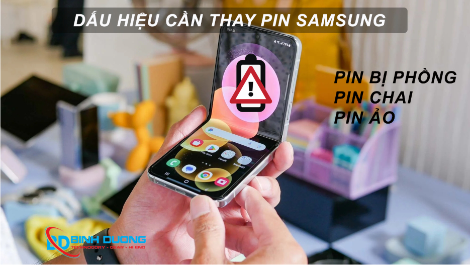 Thay pin Samsung Z Flip 5