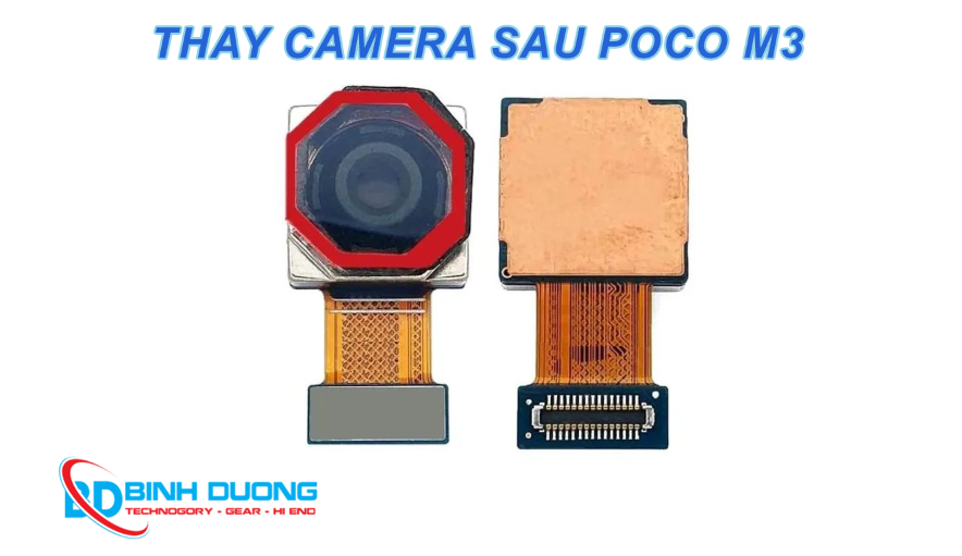 Thay camera sau Xiaomi POCO M3