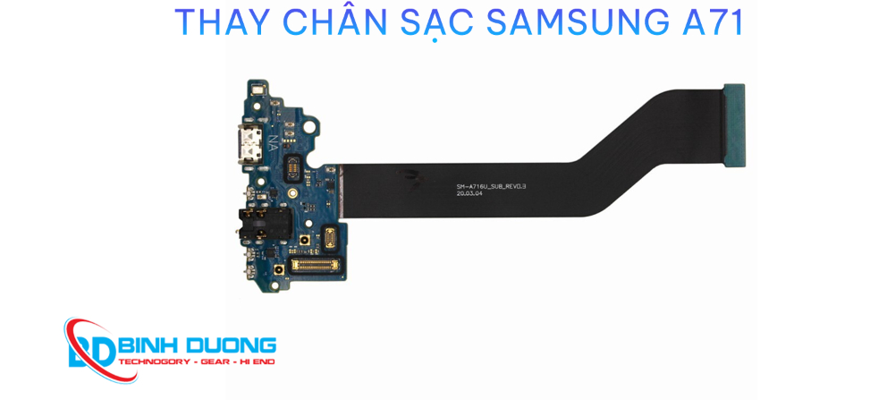 Thay chân sạc Samsung A71
