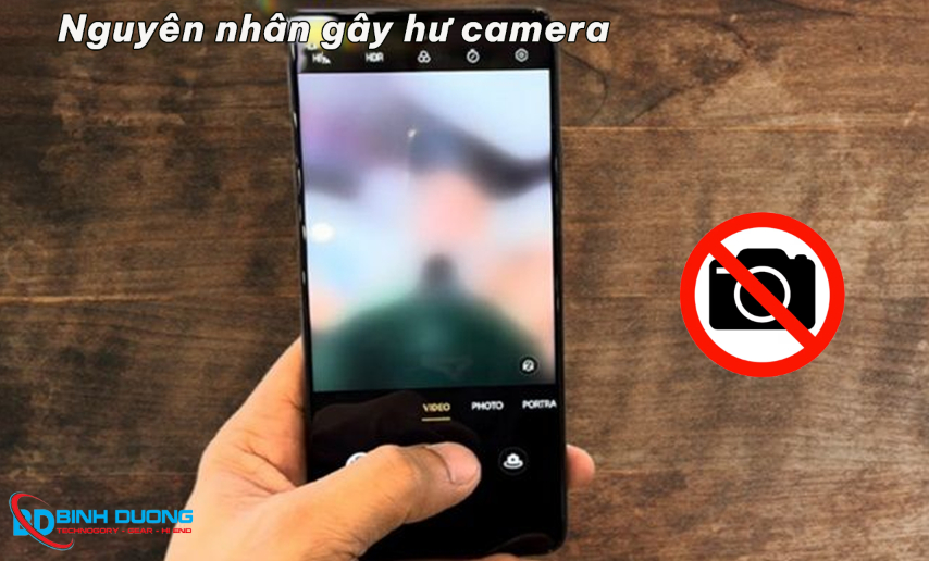 Nguyên nhân gây hư camera trước Xiaomi Poco M5