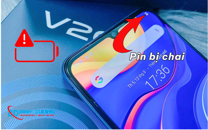 Dấu hiệu cần thay pin Vivo V20