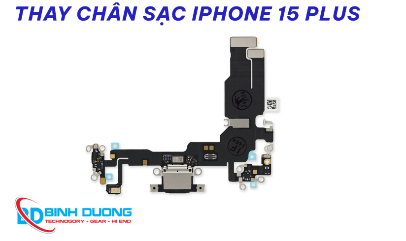 Dịch vụ thay chân sạc iPhone 15 Plus