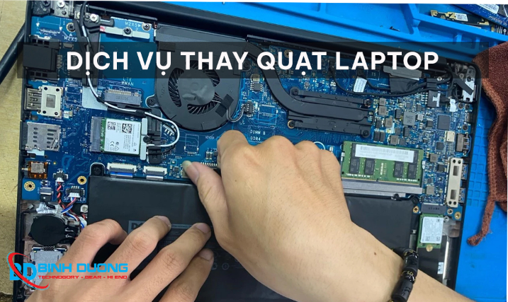 Dịch vụ thay quạt Lenovo tại Bình Dương Computer?