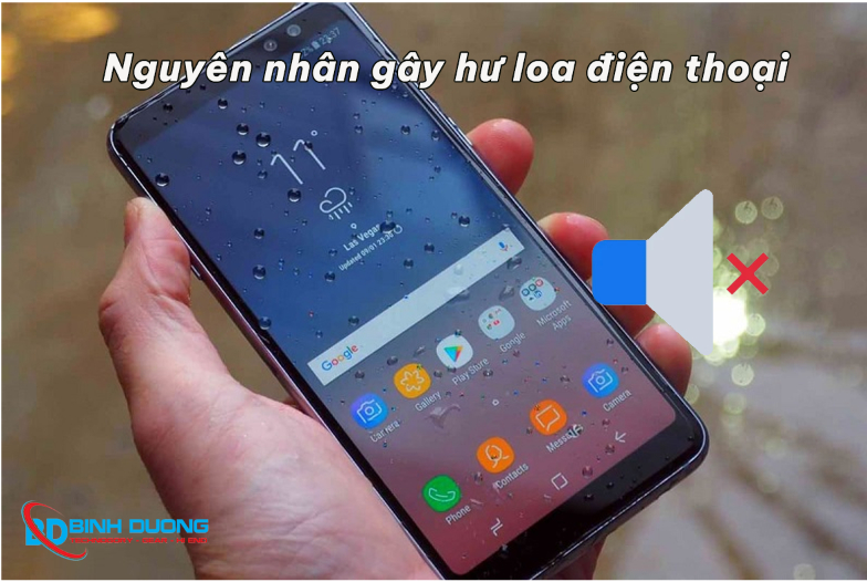 Nguyên nhân gây hư loa trong điện thoại