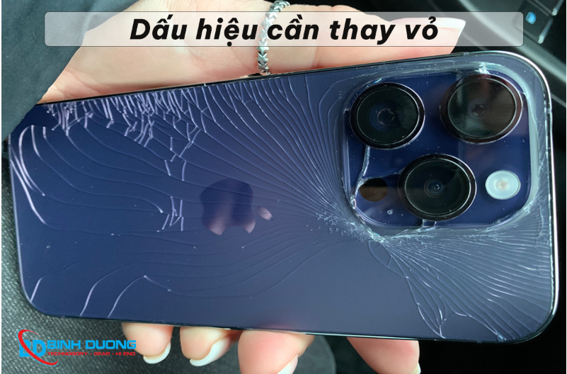 Dấu hiệu cần thay vỏ iPhone 14 Pro