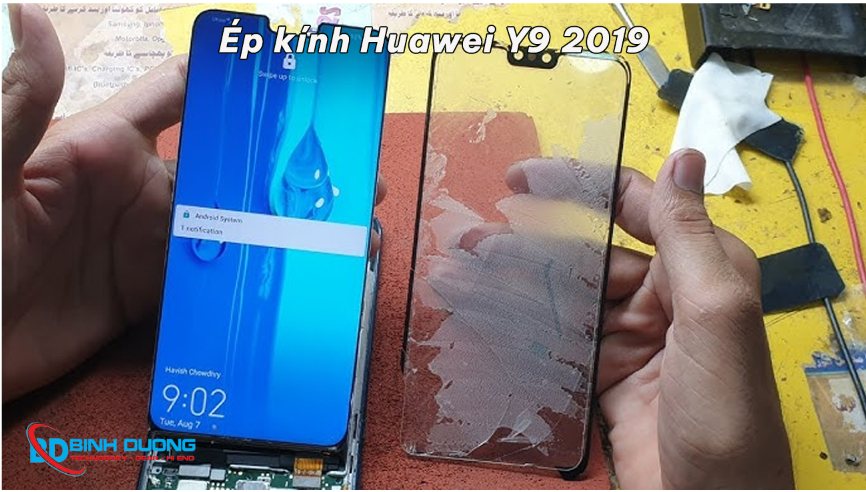 Quy Trình thay mặt kính tại Computer Bình Dương