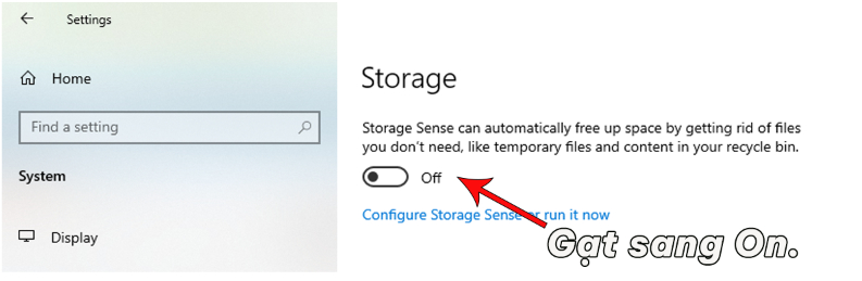 Kích hoạt tính năng