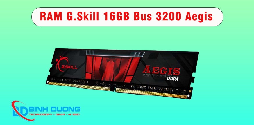 RAM G.Skill 16GB Bus 3200 Aegis (F4-3200C16S-16GIS)