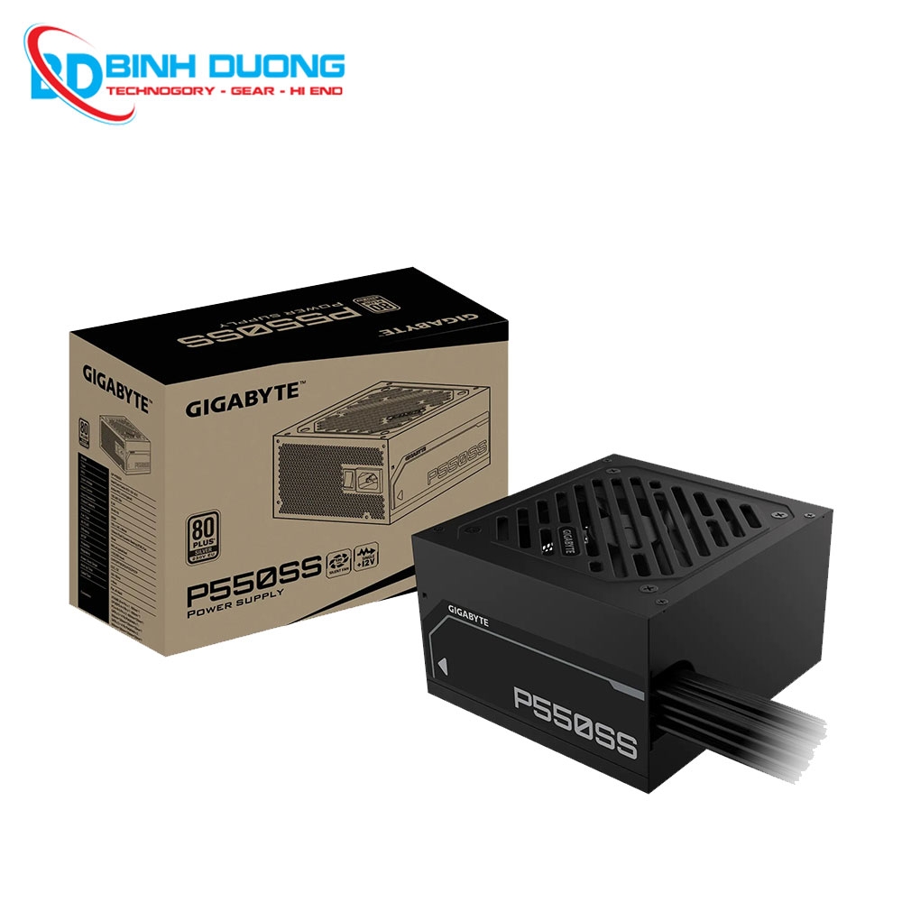 Nguồn GIGABYTE P550SS 550w (80 plus Silver, ATX 3.0)