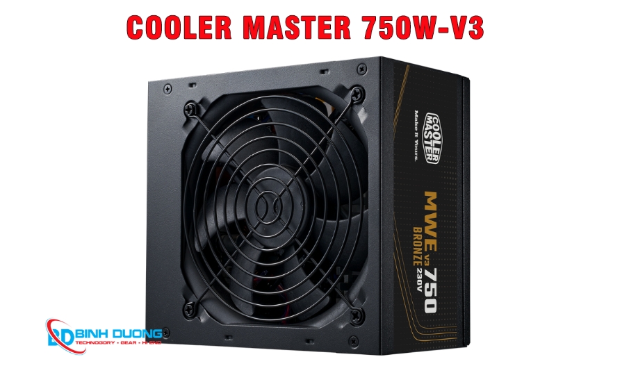 Nguồn Cooler Master MWE 750W Gold V3