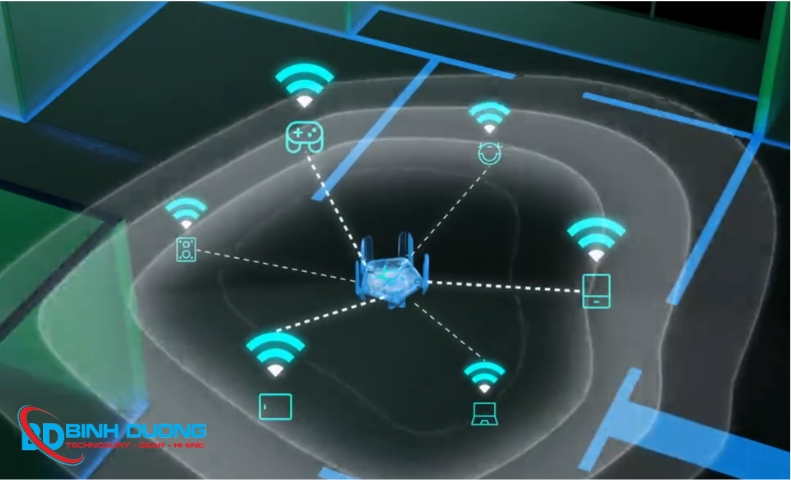 Thiết kế Gaming hầm hố và hệ thống Ăng-ten xuyên tường