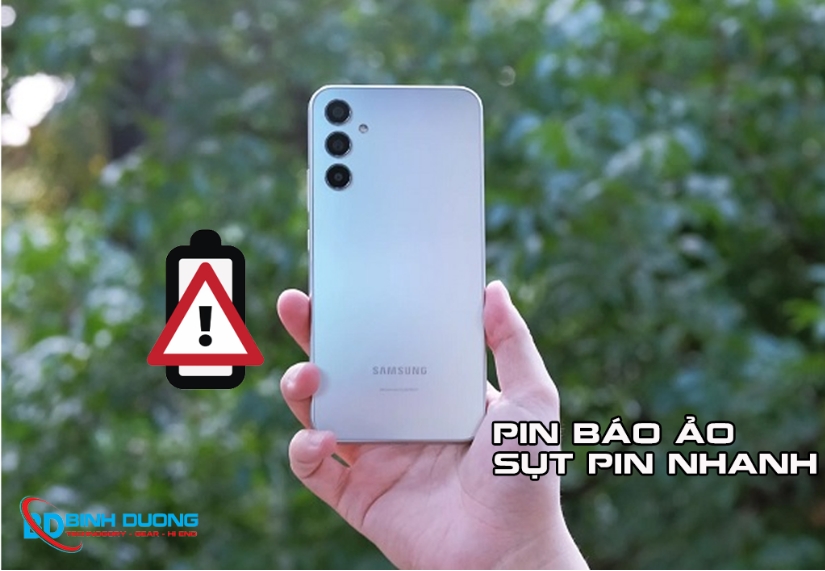 Dấu hiệu cần thay thế pin Samsung A34