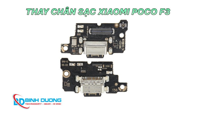 Giới Thiệu Dịch Vụ Thay Chân Sạc Xiaomi POCO F3