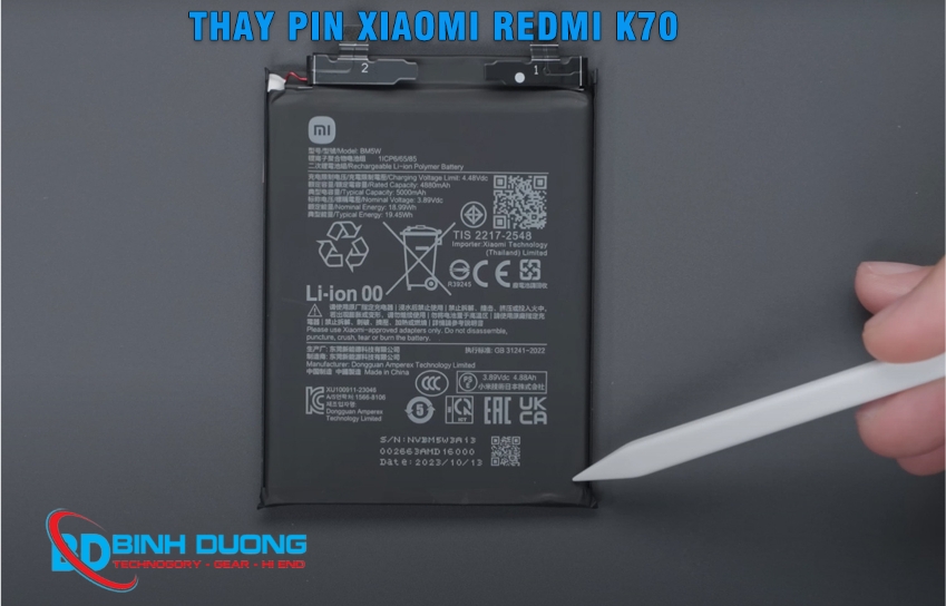 Dịch Vụ Thay Pin Xiaomi Redmi K70