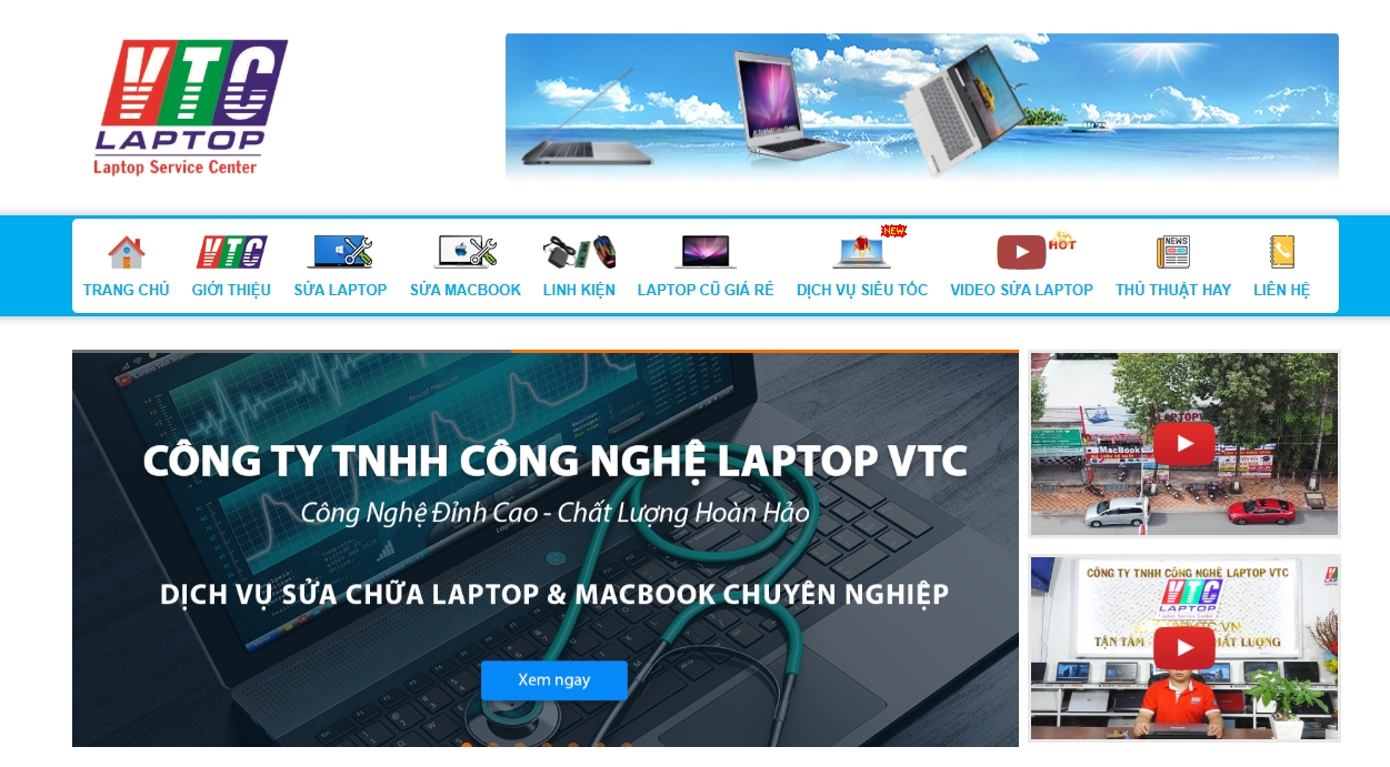 Laptop VTC – Cửa Hàng Sửa Laptop Bình Dương Vượt Trội và Nổi Tiếng