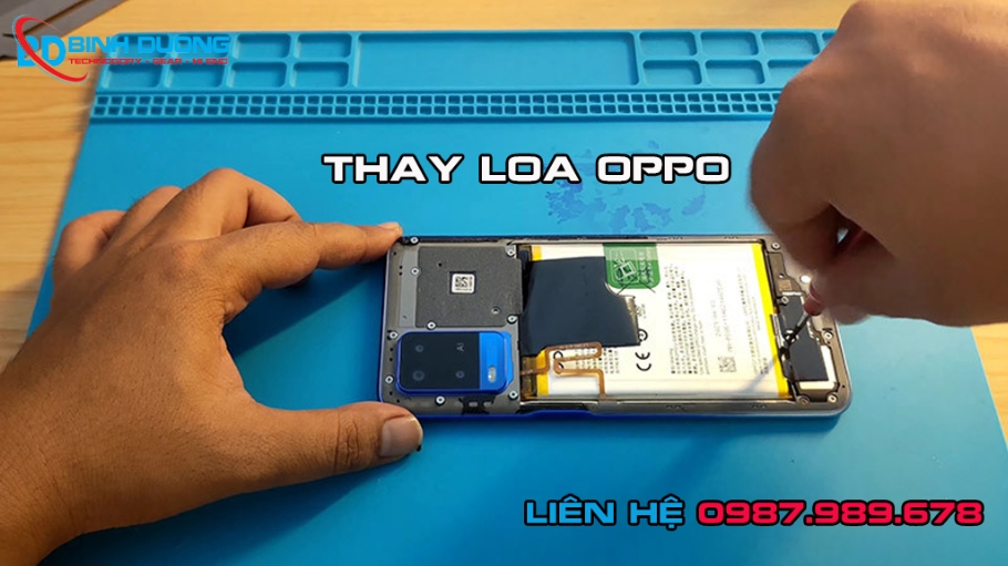 Quy trình thay loa chuyên nghiệp cho OPPO Reno13 Pro