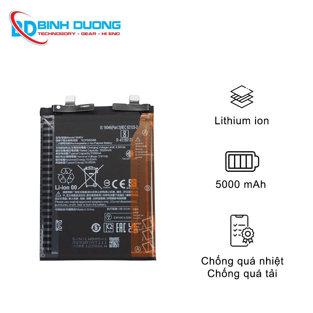 Thay pin Xiaomi Redmi Note 13 Pro