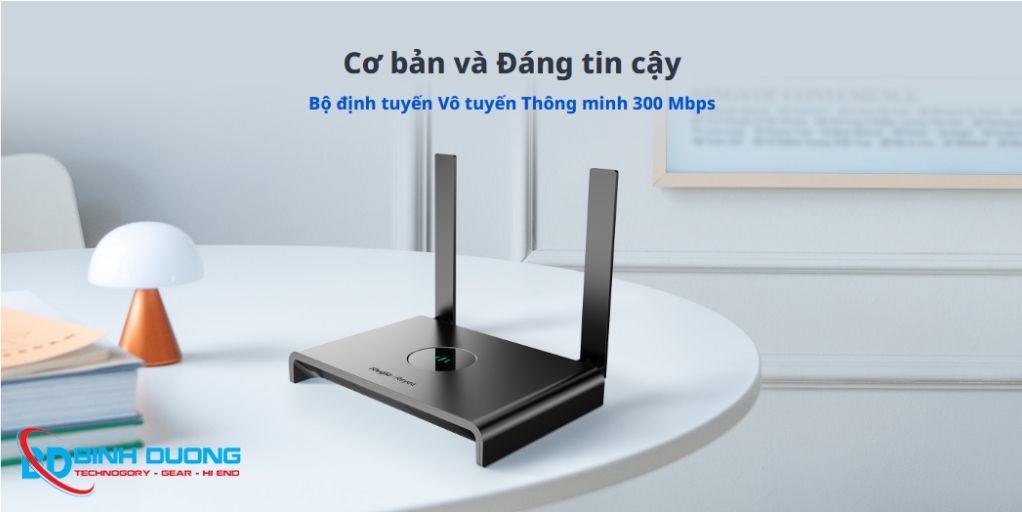Đánh giá Ruijie Reyee RG-EW300N: Bộ Phát Wifi Chuẩn N300