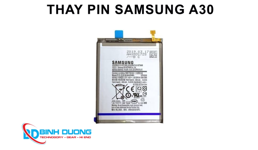 Giới Thiệu Dịch Vụ Thay Pin Samsung A30