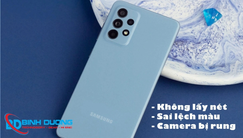 Dấu hiệu camera sau Samsung A52s cần được thay thế