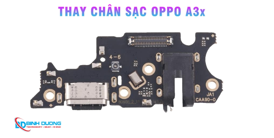 Dịch vụ thay chân sạc Oppo A3x