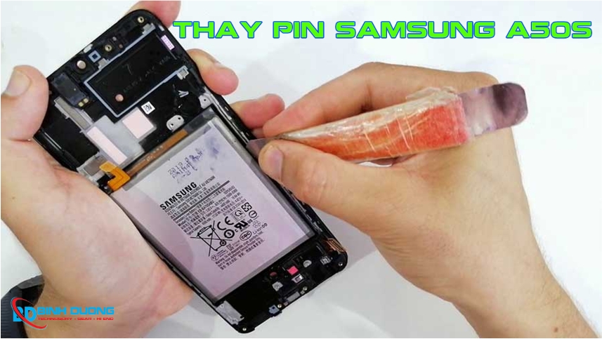 Quy trình thay pin Samsung A50s
