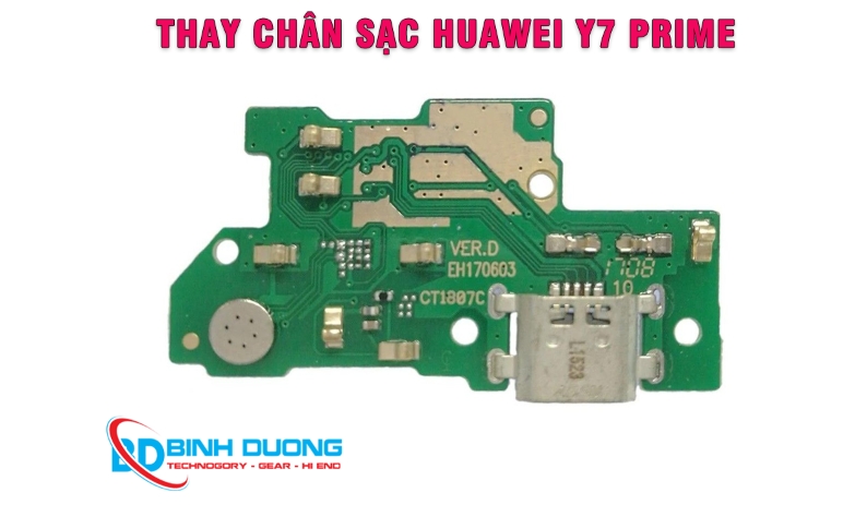 Dịch vụ thay chân sạc Huawei Y7 Prime