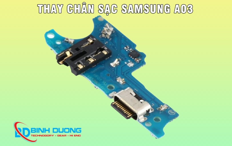 Dịch vụ thay chân sạc Samsung A03