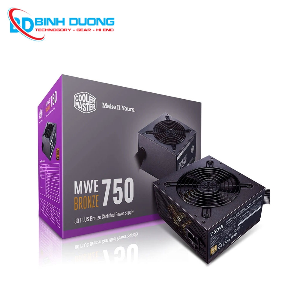 Nguồn Cooler Master MWE 750W Gold V3 