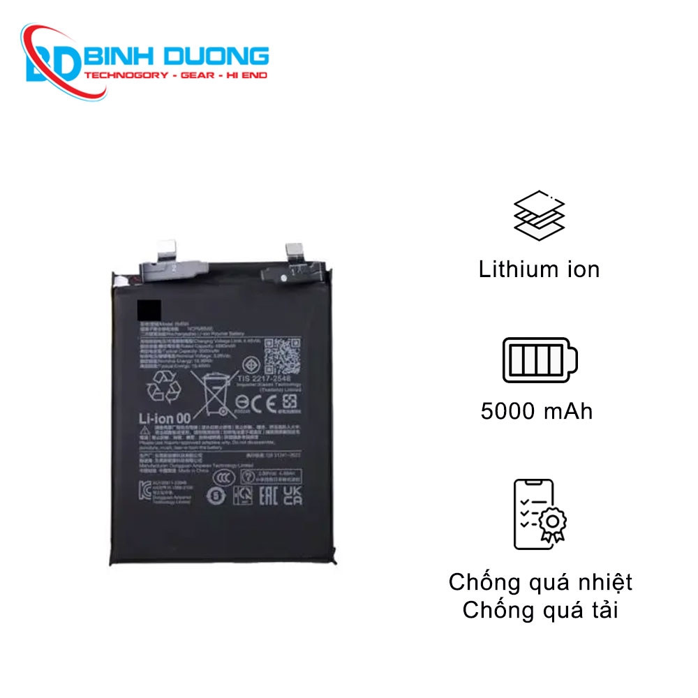 Thay pin Xiaomi Redmi K70