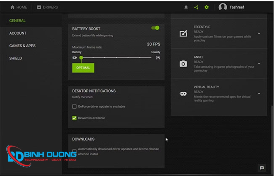 Bật Tính Năng Tải Driver Tự Động