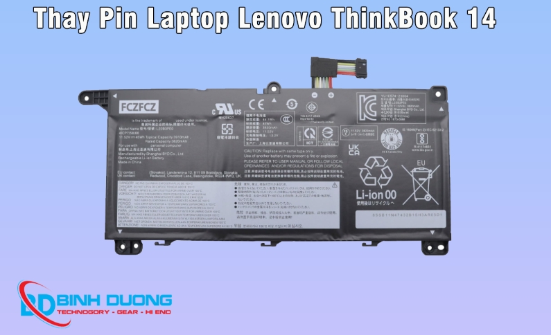 Thay Pin Laptop Lenovo ThinkBook 14 G6 / 14 G7 / 16 G6