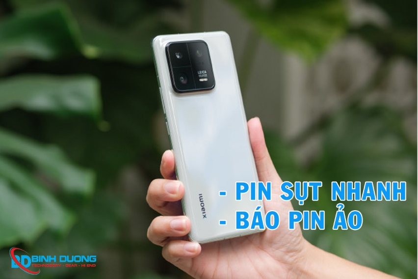 Nguyên nhân gây hư pin Xiaomi 13 Pro